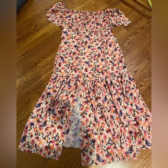 CATHERINE Maladrino Multicolored Maxi Dress Size Xl - Picture 1 of 6